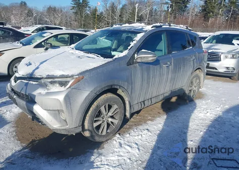 2017 Toyota Rav4 Xle из США, поврежденный, VIN 2T3RFREVXHW612681